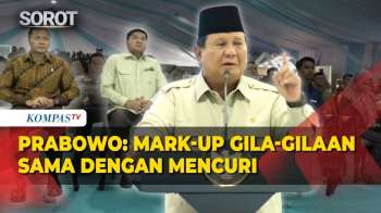 Prabowo Wanti-wanti Soal Korupsi: Mark-Up Gila-gilaan Sama Dengan Mencuri