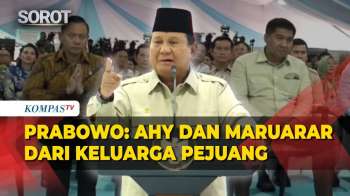 Prabowo: AHY Dan Maruarar Dari Keluarga Pejuang, Tak Akan Khianati Bangsa