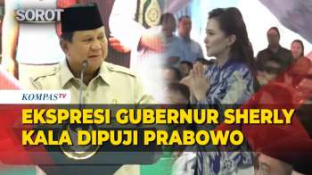 Ekspresi Gubernur Sherly Kala Dipuji Presiden Prabowo, Seperti Bintang Film