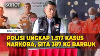 [Full] Polisi Ungkap Ribuan Kasus Narkoba Dengan 387 Kilogram Barang Bukti