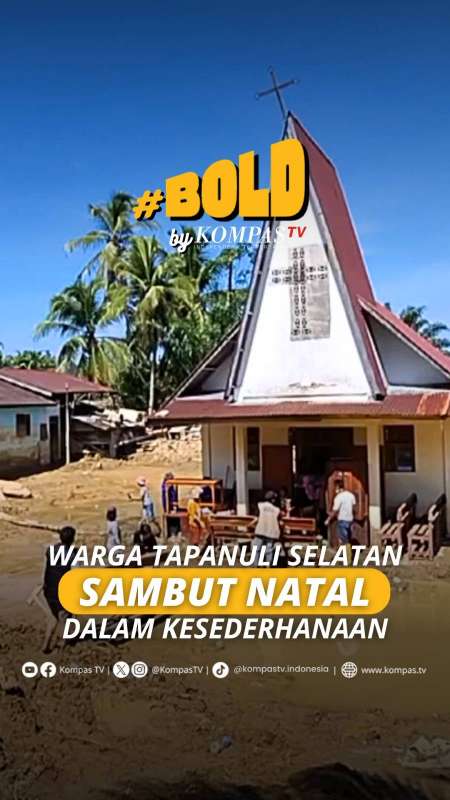 WARGA TAPANULI SELATAN SAMBUT NATAL DALAM KESEDERHANAAN