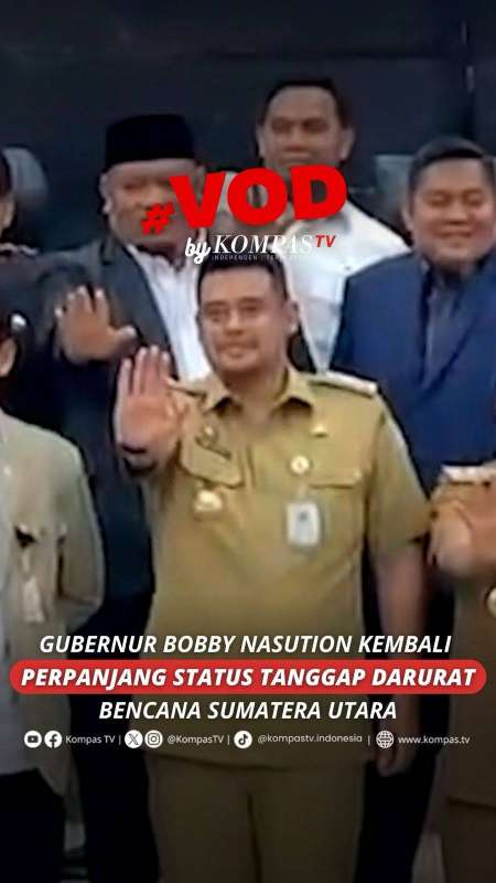 GUBERNUR BOBBY NASUTION KEMBALI PERPANJANG STATUS TANGGAP DARURAT BENCANA SUMATERA UTARA