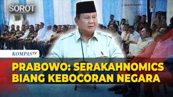 Presiden Prabowo Sebut Serakahnomics Biang Kebocoran Negara