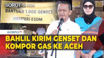 Kirim Genset Ke Aceh, Menteri ESDM Bahlil: Masih Ada 224 Desa Belum Teraliri Listrik