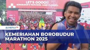 Borobudur Marathon 2025 Makin Meriah! Ribuan Pelari Rayakan Stride To Glory Di Magelang