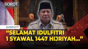Prabowo Ucapkan Selamat Idulfitri 1 Syawal 1447 H, Ajak Perkuat Persatuan