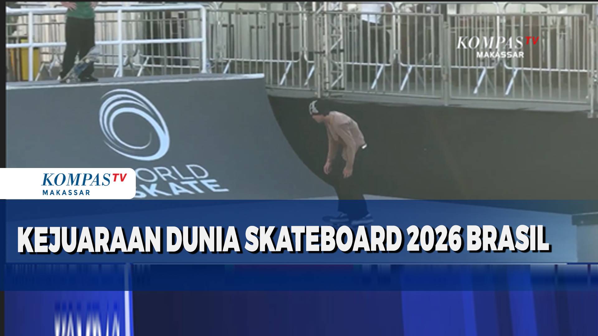 Kejuaraan Dunia Skateboard 2026 Brasil, Indonesia Turunkan Tujuh Atlet