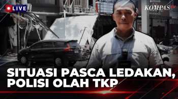 Live Report! Situasi Pascaledakan Pakuwon City Surabaya, Garis Polisi Dipasang 200 Meter