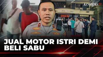 Jual Motor Istri untuk Beli Sabu, Pelaku Ditangkap di Jakarta Barat| BORGOL