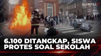 Ribuan Siswa Di Prancis Blokade Sekolah, Tuntut Tambahan Anggaran Pendidikan | KOMPAS SIANG