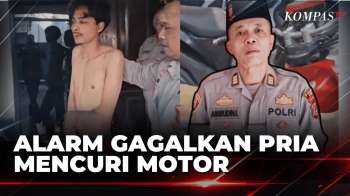 Alarm Motor Bunyi, Aksi Pencurian Di Garut Gagal Total | KOMPAS SIANG