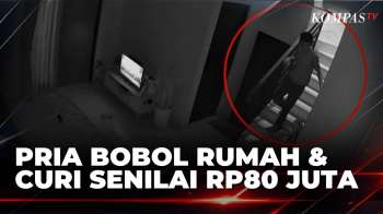 CCTV Rekam! Aksi Pencurian Di Rumah Kosong Bekasi | KOMPAS SIANG