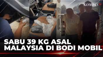 Polda Lampung Bongkar Penyelundupan 39 Kg Sabu Asal Malaysia! Disembunyikan Dalam Mobil | BORGOL