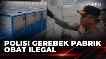 Produksi 8 Juta Butir Per Hari, Pabrik Obat Ilegal Di Bandung Terbongkar | KOMPAS PAGI