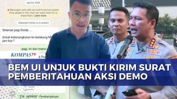 Unjuk Bukti, BEM UI Bantah Tak Kirim Surat Pemberitahuan Demo di Bundaran HI | SAPA MALAM