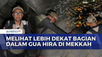 Begini Penampakan Bagian Dalam Gua Hira di Mekkah, Tempat Nabi Muhammad SAW Terima Wahyu