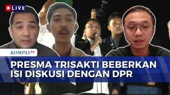 Presma Trisakti Ungkap Isi Percakapan Telepon Dengan Menteri ESDM & Kepala BGN Saat Temui DPR