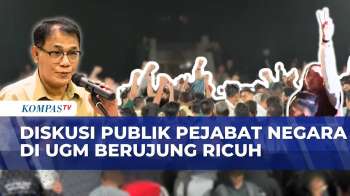 Diskusi di UGM Terhenti, Forum dengan Pejabat Negara Berujung Ricuh | KOMPAS MALAM