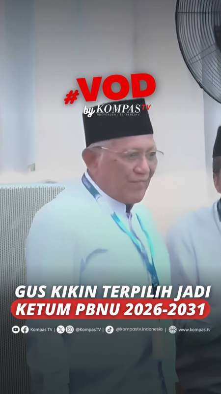 Gus Kikin Resmi Terpilih Jadi Ketua Umum PBNU Periode 2026-2031