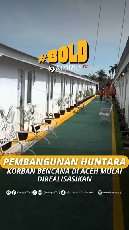 PEMBANGUNAN HUNTARA KORBAN BENCANA DI ACEH MULAI DIREALISASIKAN