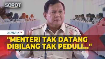 Prabowo Heran Menteri Tinjau Lokasi Bencana Dikritik: Masa Ikut Macul?