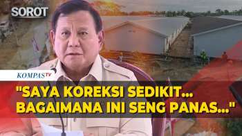 Kala Prabowo Protes Huntara untuk Korban Banjir Aceh Tamiang Pakai Atap Seng