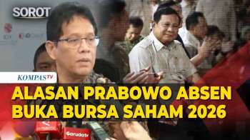 Presiden Prabowo Absen Buka Perdagangan Saham 2026, Menkeu Purbaya Ungkap Alasannya
