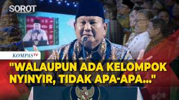 Prabowo: Kritik Adalah Menyelamatkan, Jadi Saya Terima Kasih