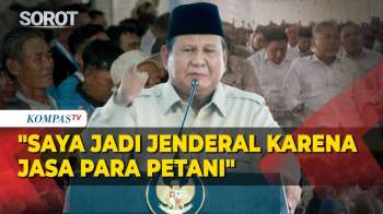 Presiden Prabowo: Saya Jadi Jenderal Karena Jasa Para Petani Indonesia