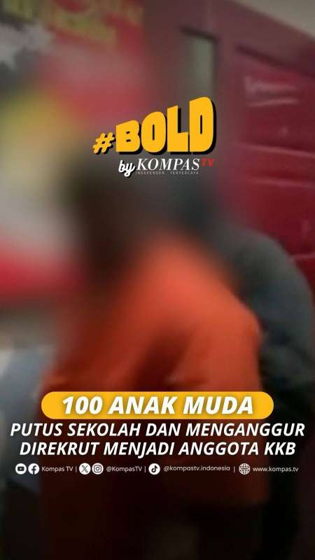 100 ANAK MUDA PUTUS SEKOLAH DAN MENGANGGUR DIREKRUT MENJADI ANGGOTA KKB