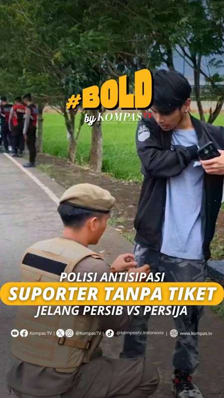 POLISI ANTISIPASI SUPORTER TANPA TIKET JELANG PERSIB VS PERSIJA