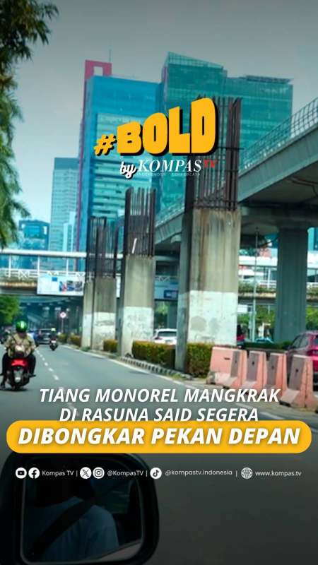 TIANG MONOREL MANGKRAK DI RASUDA SAID SEGERA DIBONGKAR PEKAN DEPAN