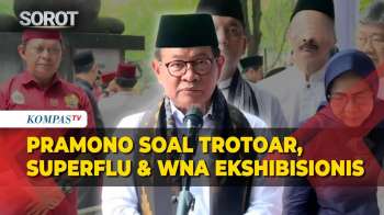 Pramono Tegas Soal Trotoar, Superflu, Dan WNA Ekshibisionis Di Jakarta