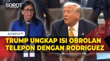 Trump Ungkap Isi Obrolan Telepon Dengan Presiden Sementara Venezuela Rodriguez