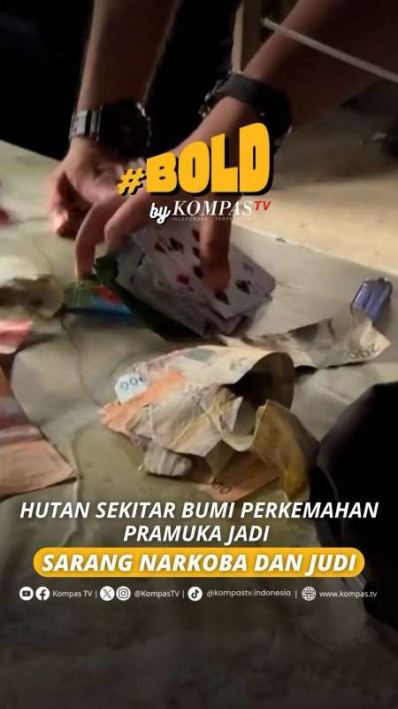 HUTAN SEKITAR BUMI PERKEMAHAN PRAMUKA JADI SARANG NARKOBA DAN JUDI