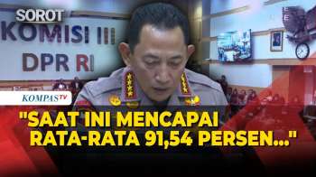Di Depan DPR, Kapolri Ungkap Capaian Kinerja Polri: Rata-Rata 91,54 Persen, Kategori Sangat Baik