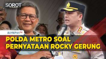 Polda Metro Respons Pernyataan Rocky Gerung Soal Ijazah Jokowi Hingga Pelaporan Pandji Pragiwaksono
