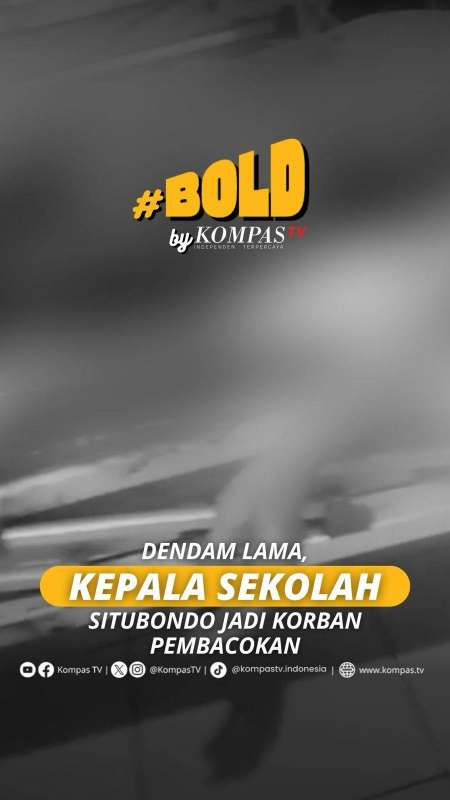 DENDAM LAMA, KEPALA SEKOLAH SITUBONDO JADI KORBAN PEMBACOKAN