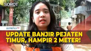 Banjir Di Pejaten Timur Capai 2 Meter, Warga Mengungsi Ke Rumah Kerabat