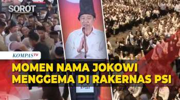Nama Jokowi Dielu-elukan Di Rakernas PSI, Kader Ajak Selfie