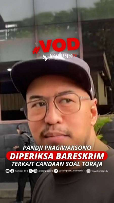 PANDJI PRAGIWAKSONO DIPERIKSA BARESKRIM TERKAIT CANDAAN SOAL TORAJA