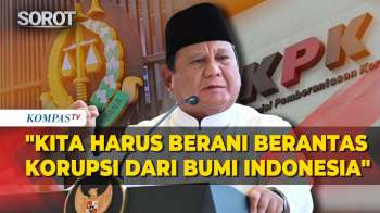 Prabowo: Indonesia Kaya, Tapi Harus Berani Menjaga Dan Memberantas Korupsi