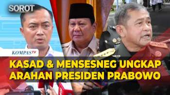[FULL] Mensesneg & KASAD Maruli Ungkap Arahan Presiden Prabowo Usai Rapat TNI-Polri Di Istana