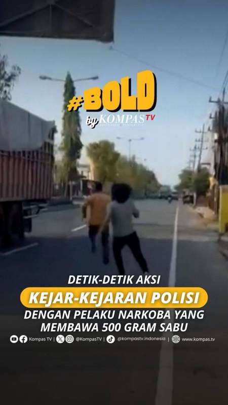 DETIK-DETIK AKSI KEJAR-KEJARAN POLISI DENGAN PELAKU NARKOBA YANG MEMBAWA 500 GRAM SABU