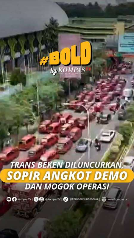 TRANS BEKEN DILUNCURKAN, SOPIR ANGKOT DEMO DAN MOGOK OPERASI