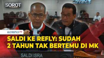 Hakim Saldi Isra Sapa Refly Lama Tak Ketemu, Di Tengah Nasihat Keras Sidang Uji Materi
