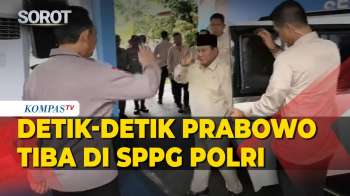 Detik-Detik Prabowo Tiba Di SPPG Polri Palmerah Jakbar, Disambut Kapolri
