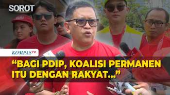 Sekjen PDIP Hasto Tegaskan Koalisi Permanen Hanya Dengan Rakyat