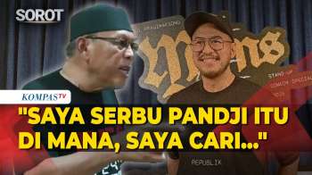 Eggi Sudjana Desak Pandji Pragiwaksono Minta Maaf ke Umat Islam Imbas Materi 'Mens Rea'