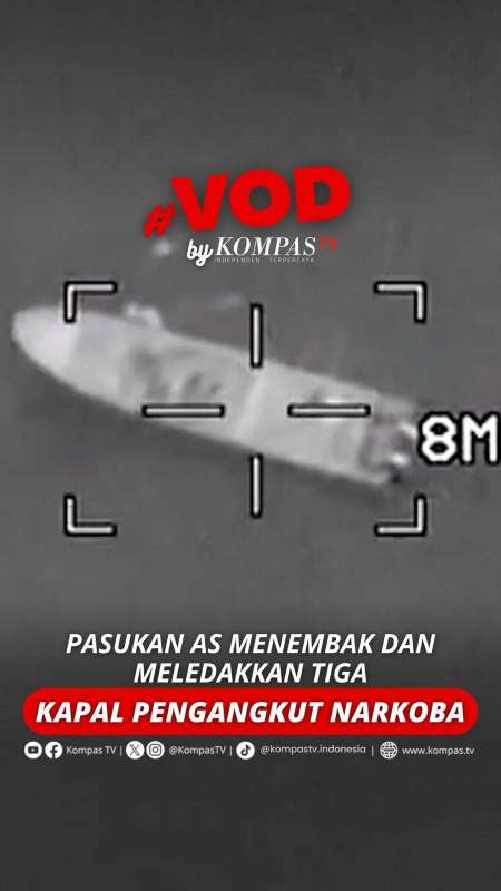 PASUKAN AS MENEMBAK DAN MELEDAKKAN TIGA KAPAL PENGANGKUT NARKOBA